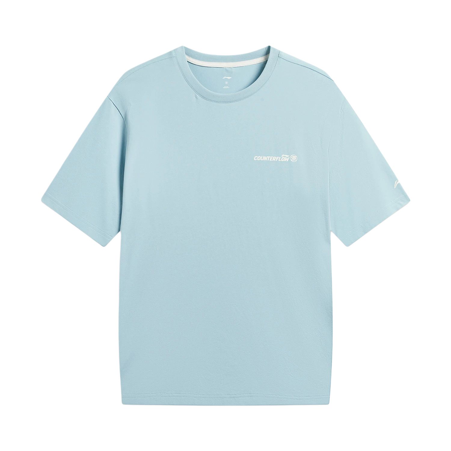 

Li-Ning Outdoor CF Letter Print Loose Simple Short Sleeve T-Shirt Unisex tops ATSW405-3 S