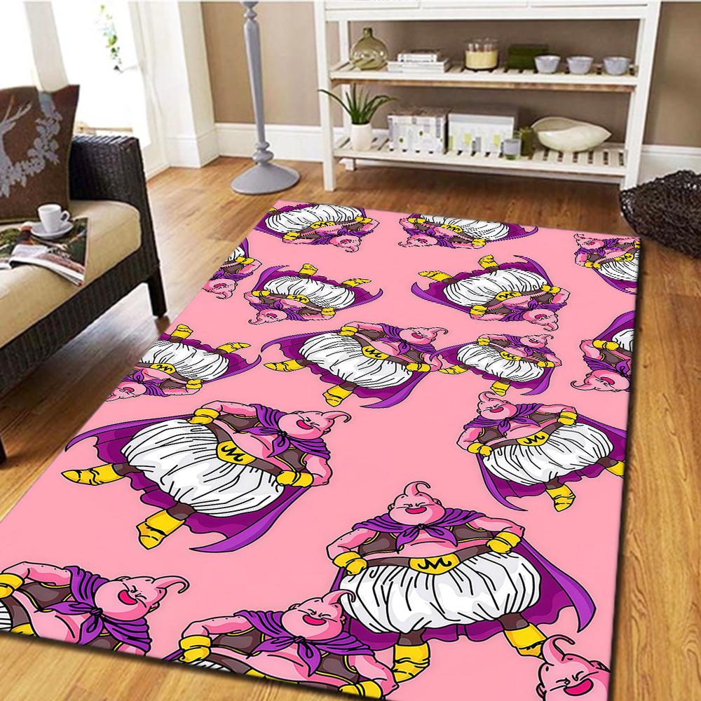 Majin Buu Carpet, Digital Printed Floor Mat for Living Room, Cool Movie Home Decor Rug, Bedroom Play Mat -HYQ27 60x90cm