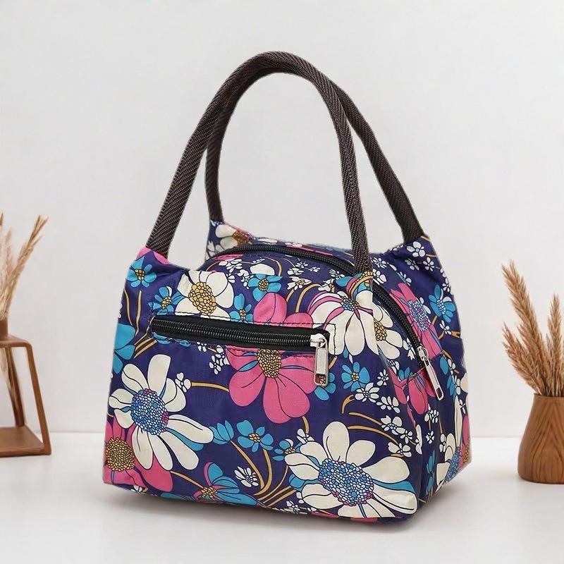 Wasserdichte kleine Handtasche aus Oxford-Stoff für Frauen mittleren Alters und ältere Frauen