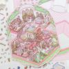 Miniature 3D Zoo Landscape Stickers: Meow Meow Series - Children's Toy Cabin