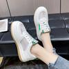 Women Casual Shoes New Spring White Sports Shoes Breathable  Lace-Up Women's Sneakers Fashion Tennis Female Student Shoes