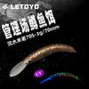 LETOYO 70mm 3g Sinking Minnow Lure for Trout Fishing – Black Pit Artificial Bait 