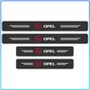 4Pcs Carbon Fiber Car Door Sill Protector Threshold Stickers For Opel Crosa D Astra H Insignia Astra J Zafira B Mokkaastra Vivaro Astra G