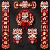 Traditional 2025 Snake Year Door Couplets Chinese Style Spring Festival Supplies  Celebration Party