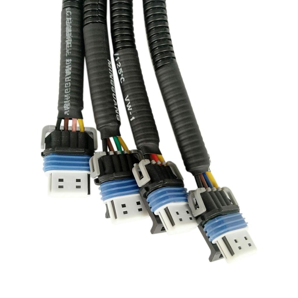 2 Set Ignition Coil Harness Connector for G M LQ9 LQ4 LS2 LS3 LS7 LSX 4.8 5.3 6.0 6.2 7.0