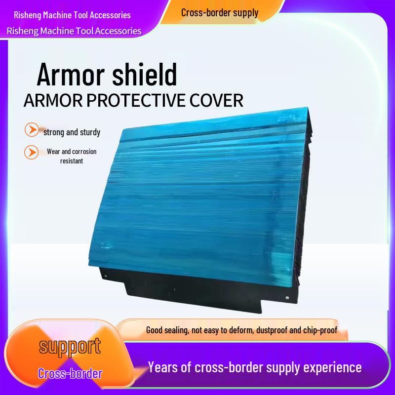 Stainless Steel Telescopic Armor Dust Cover for CNC Machine Tools