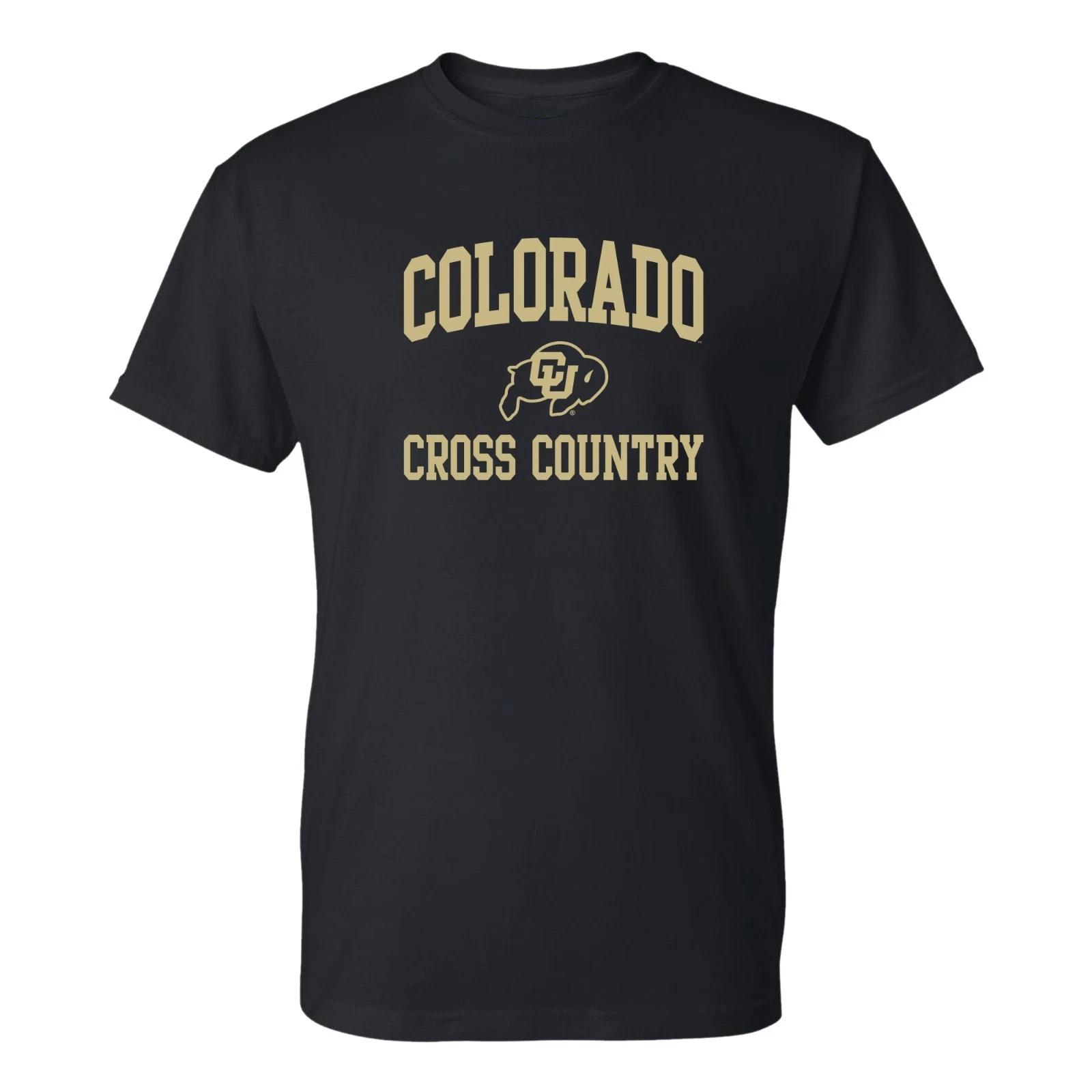 Colorado Arch Logo Cross Country T-Shirt - Black M