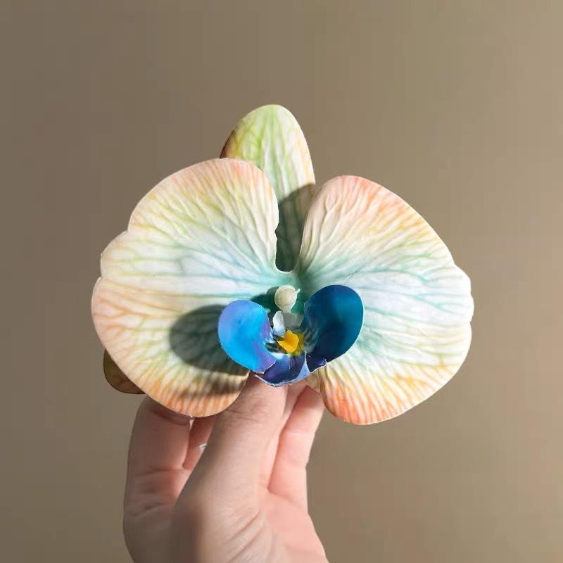 New Arrival Blue Butterfly Hair Clip Elegant Hairpin Hair Accessories for Women Fantasy Side Clip Rhinestone Hair Pin