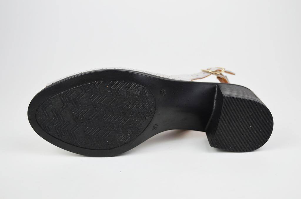 Sandalet Phany 108886 37 Gümüş deri