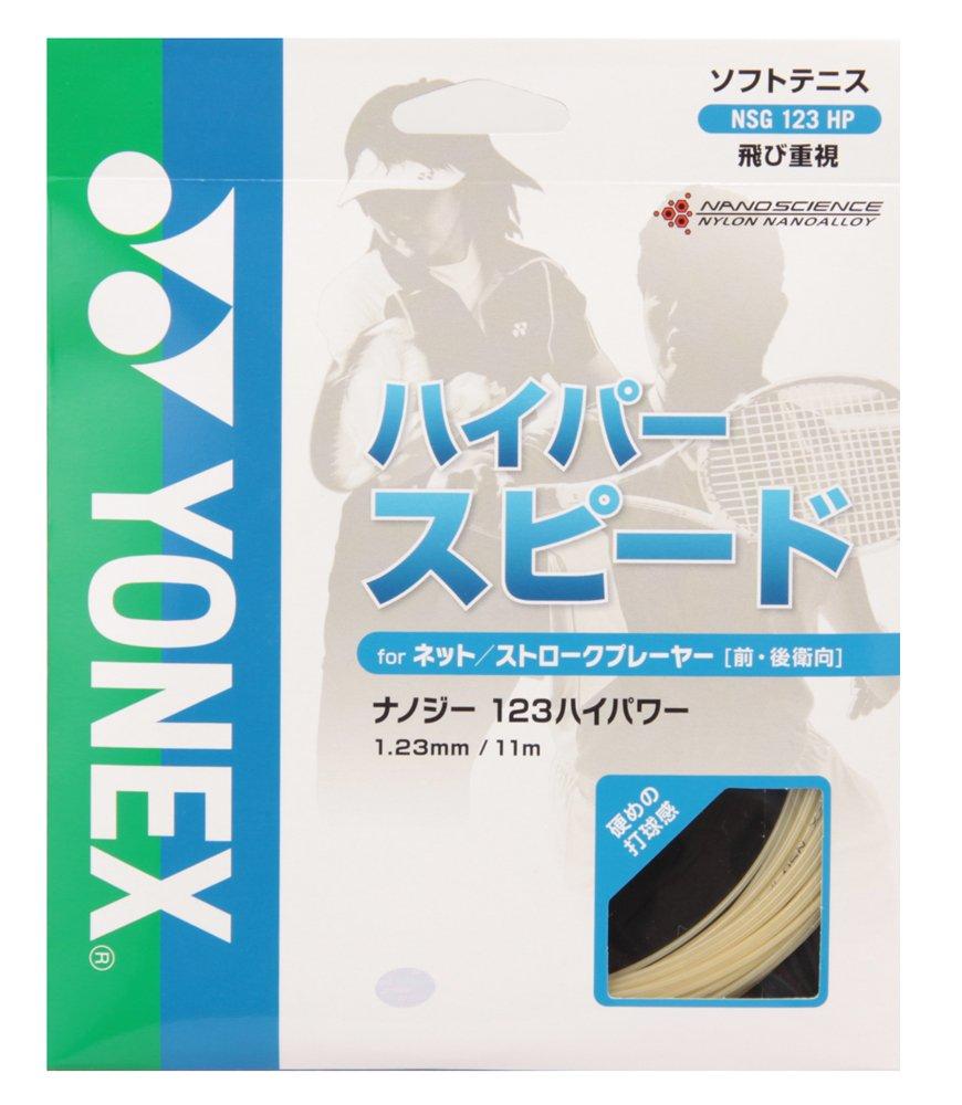 

YONEX NANOGY123 HYPOWER мягкий Платиновый NSG123HP (для тенниса) кремовый