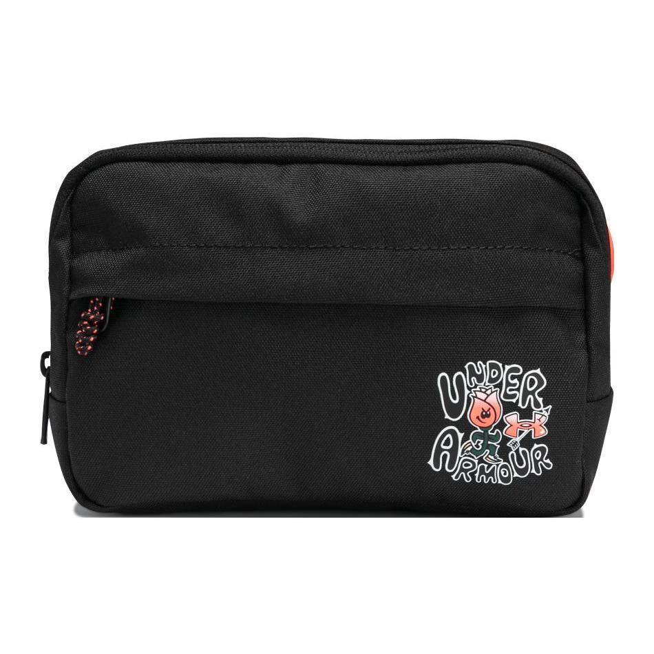 

Новая полиэстеровая сумка кроссбоди Under Armour, поясная сумка обычная унисекс черная 1378418-002 20.1*5.1*13.5CM