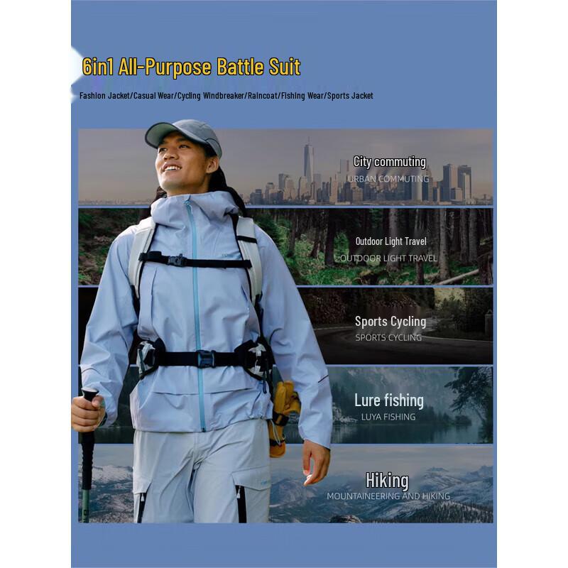 Toread 2025 Tanji Men's Lightweight Outdoor Windbreaker Jacket