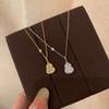 Chinese-Style Sparkling Diamond Gourd Necklace: Retro Luxury for a Chic Autumn/Winter Look