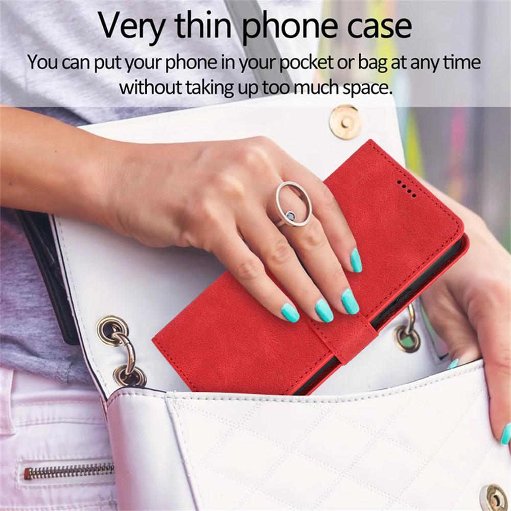 Leather Case for Xiaomi Poco X7 5G/Redmi Note 14 Pro 5G/Note 14 Pro+ 5G Phone Cover with Wallet Stand