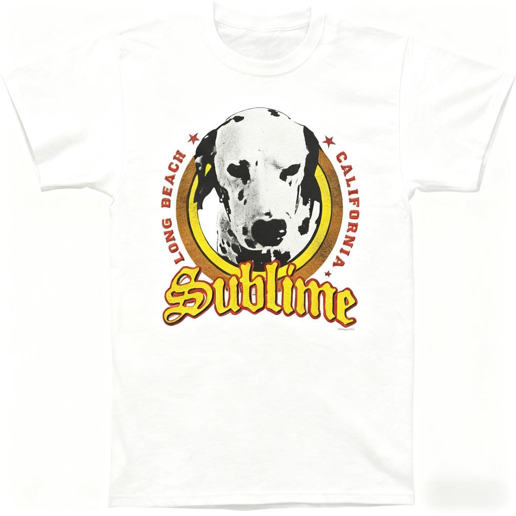 Spotted Dog Current Fashion Print T-shirt Street Trend Y2k Harajuku Style Short Sleeve Round Neck Loose Large Size Black Casual