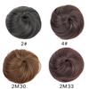 Korean Style Straight Half Bun Wig Cap with Elastic Drawstring