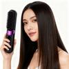 Wireless Hair Straightening Brush Hair Straightener Professional USB Rechargeable Cordless Electric Hot Air Comb