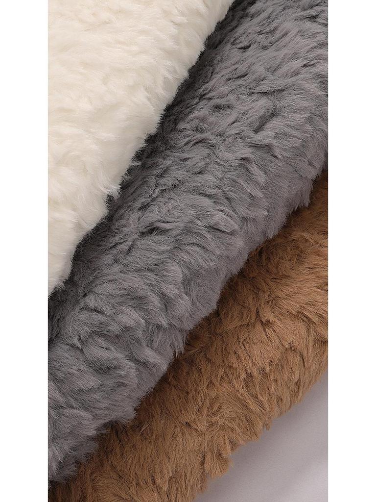 West Highland Terrier Plush Car Seat Cushion - Cute & Warm for Winter