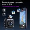 2K HD Magnetic Neck Strap Sports Camera 130° Wide Angle IP66 Waterproof Thumb Camera with Loop Recording Mini Action Cam for Cycling Climbing Vlogging