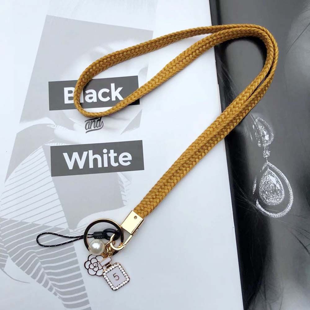 Lanyard ID Card Holder Weaving Strap Neck Strap Mobile Phone Straps Keychain Lanyard Phone Lanyard