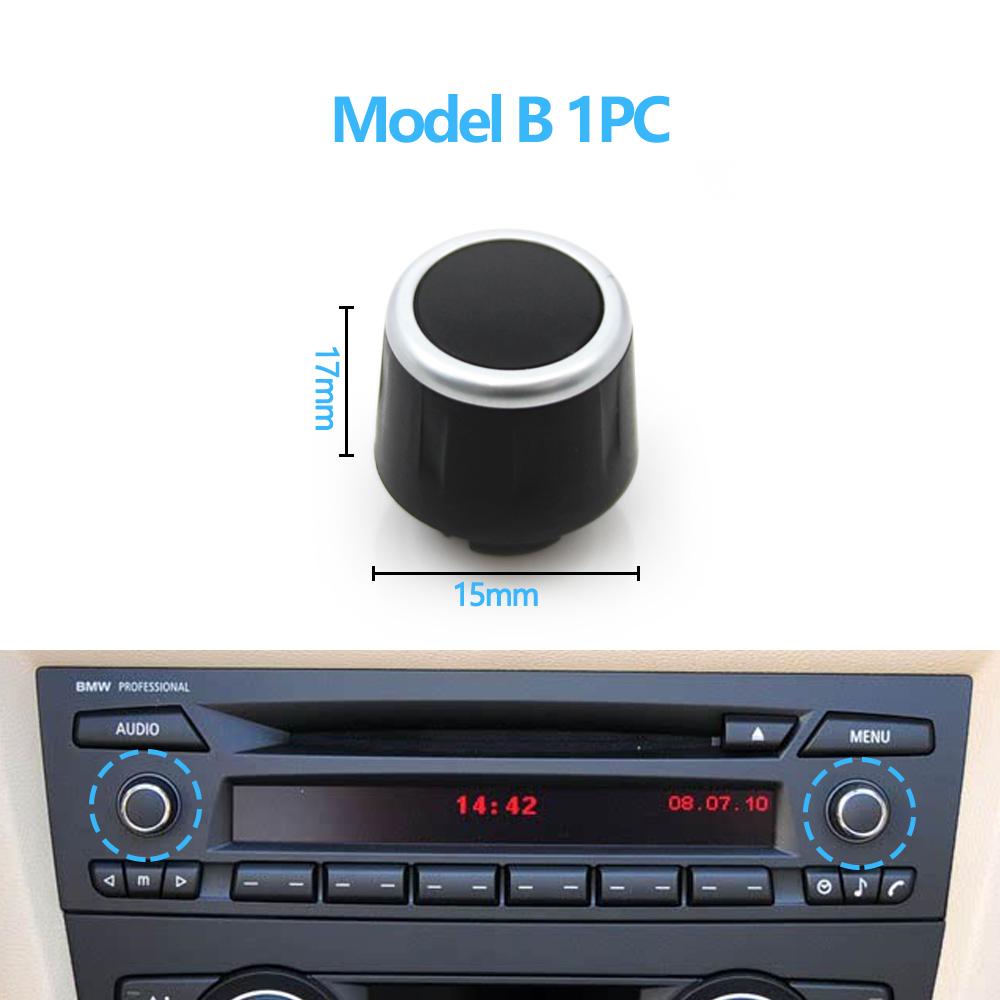 Car Radio CD Player Volume Button Knob For BMW 3 1 X1 Z4 Series E90 E81 E82 E87 E88 E84 E89 2005-2012