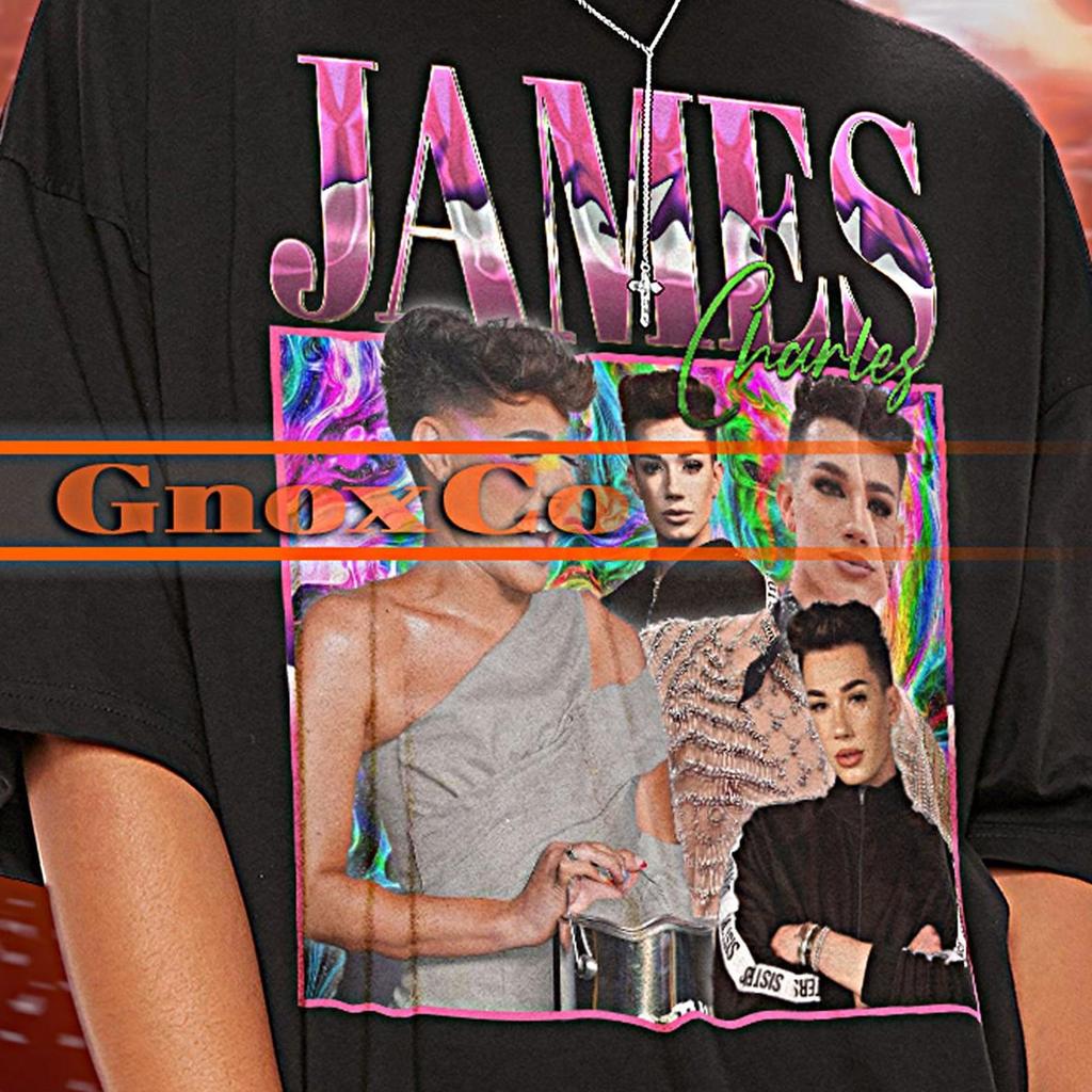 JAMES CHARLES Shirt, James Charles Vintage Tshirt, James Charles Fan Tees, James Charles Retro 90s Sweater, James Charles Merch #tpc