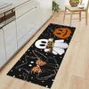 Cartoon Halloween Kitchen Rug Anti-slip and Anti-stain Floor Mat Entrance Corridor Floor Mat Festival Home Decoration