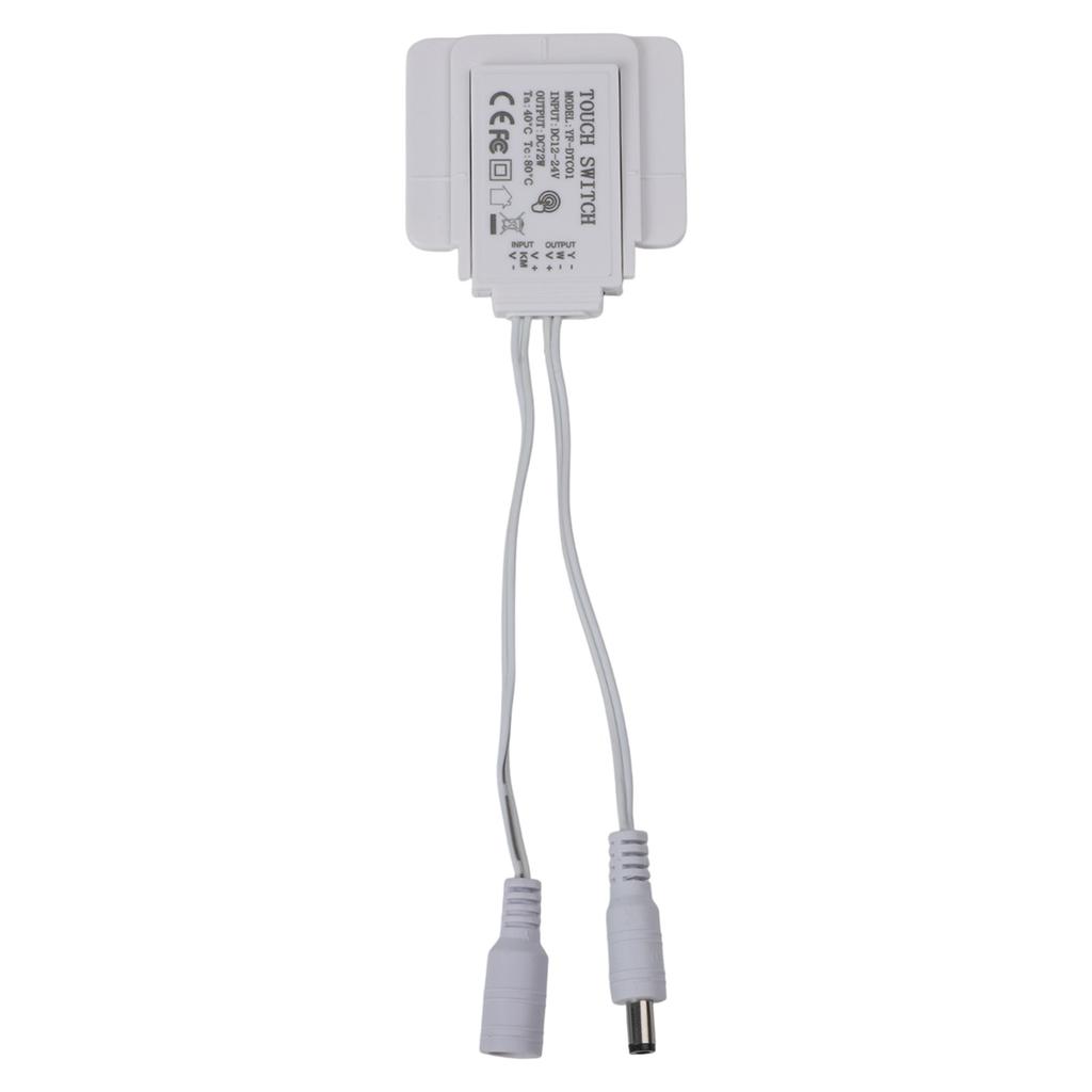 LED Mirror Light Touch Sensor Switch DC 12V 5A 60W Single Button Control Device