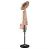 Black Coat Rack 172 Cm Powder-coated Iron