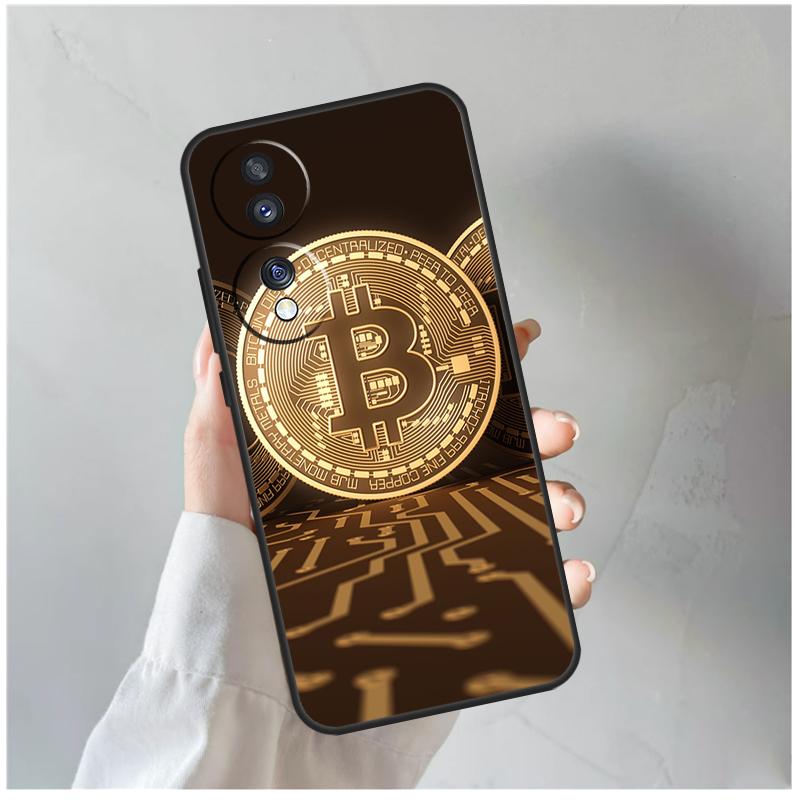 Bitcoin For Honor Magic 8 5 6 7 Pro Case For Honor 200 400 70 90 Lite X8c X8b X9a X9b X9c X9d Win RT