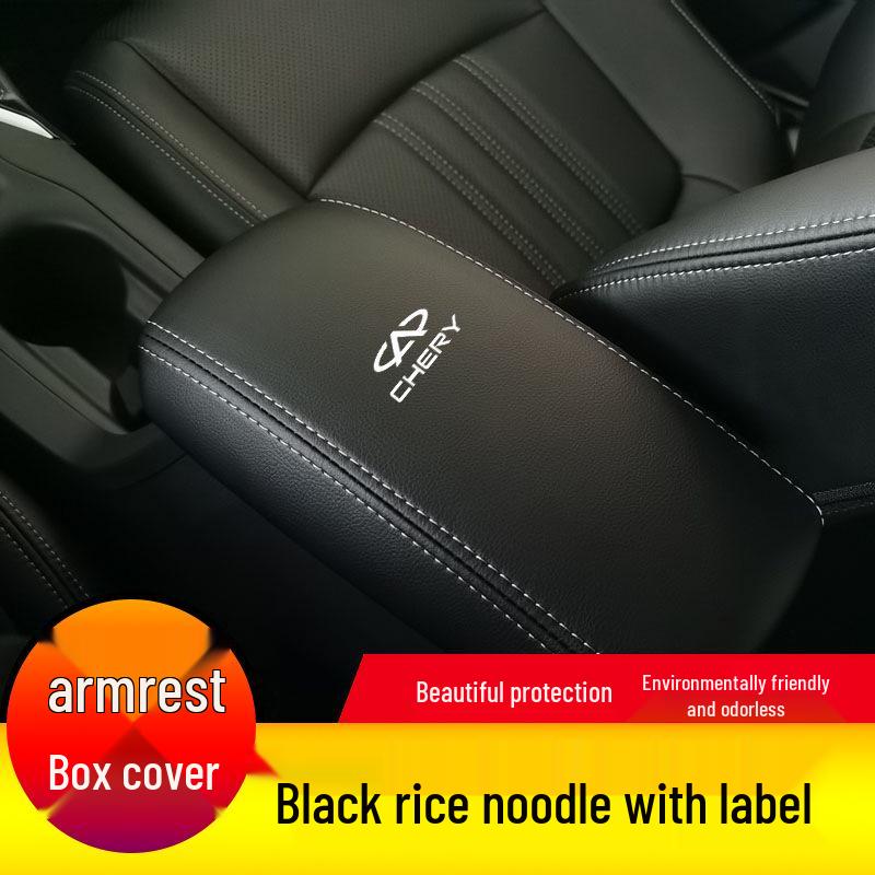 Chery Tiggo 8 Pro Armrest Box Leather Cover and Storage Pad
