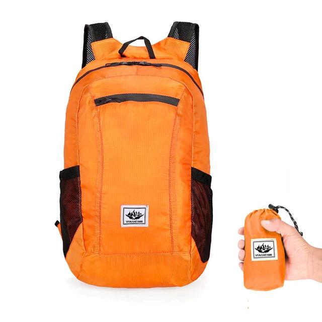 20L Bärbar Vikbar Ryggsäck Vikbar Bergsklättringsväska Ultralätt Utomhus Klättring Cykling Resa Ryggsäck Vandring Dagryggsäck