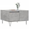 VidaXL Table basse gris béton 55x55x36,5 cm bois d'ingénierie 830760