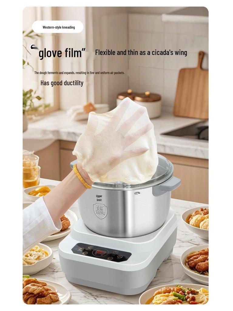 Automatischer Multifunktions-Teigkneter: Kneten, Mischen, Gehenlassen und Fermentation