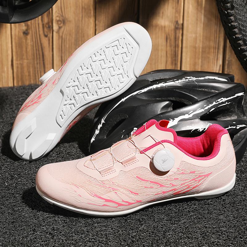 Bicycle Professional Riding Shoe Unisex Four Seasons Comfort Breathable Anti Slip Wear Resistant Mountainous Region Cycling Shoe