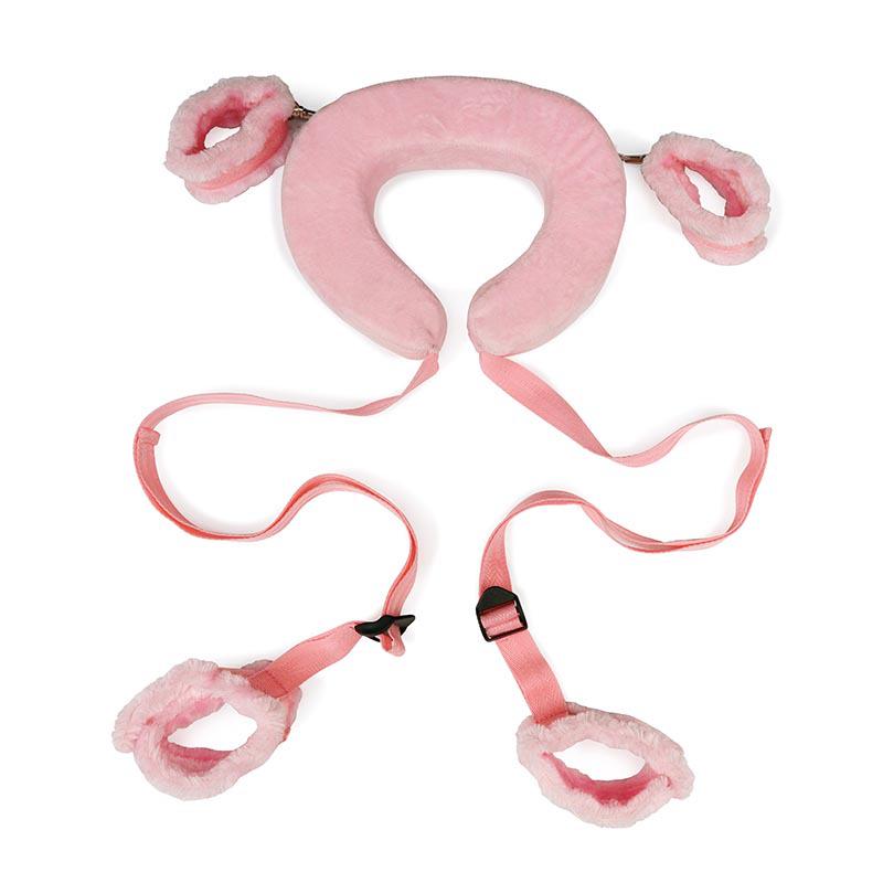 Adjustable Leg-Splitting Flirting Strap - Adult Positioning & Bondage Restraint Toy