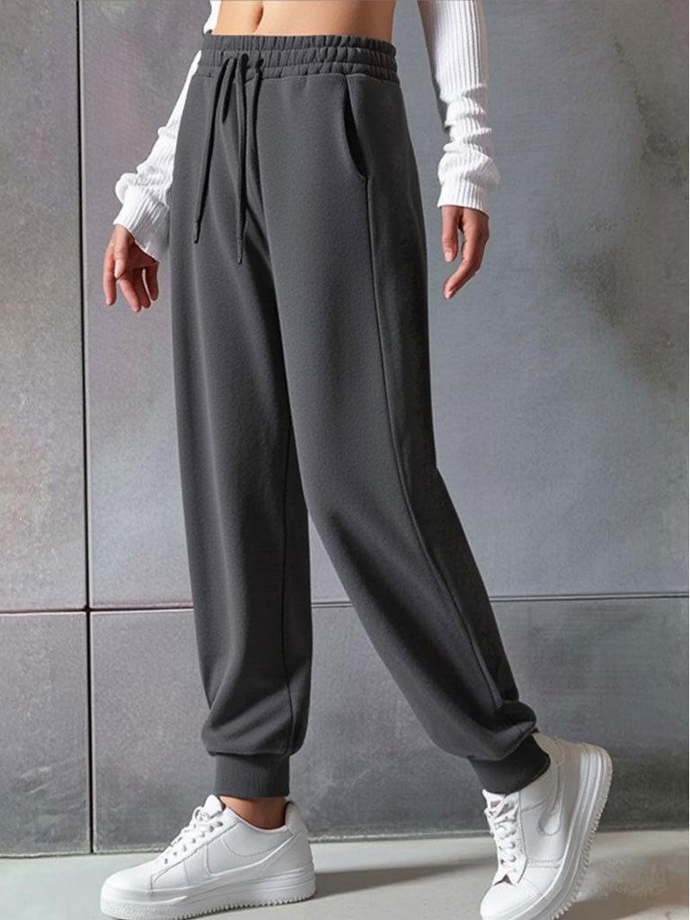 2026 European & American Women's Casual Autumn/Winter Drawstring Sweatpants