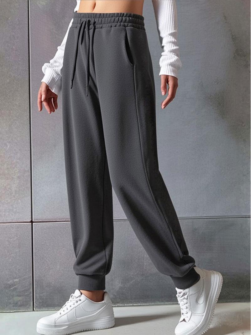 

2026 European & American Women s Casual Autumn/Winter Drawstring Sweatpants