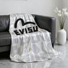 Classic Luxurious E EvisuS Blanket Soft Throw Blanket for Home Bedroom Bed Sofa Picnic Travel Office Rest Cover Blanket Gift