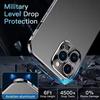 Etui na telefon ze stopu aluminium dla iPhone 16 Pror Max Wstrząsoodporna metalowa tylna obudowa dla iPhone 15 14 13 Pro 12Pro Max Pancerne etui Funda