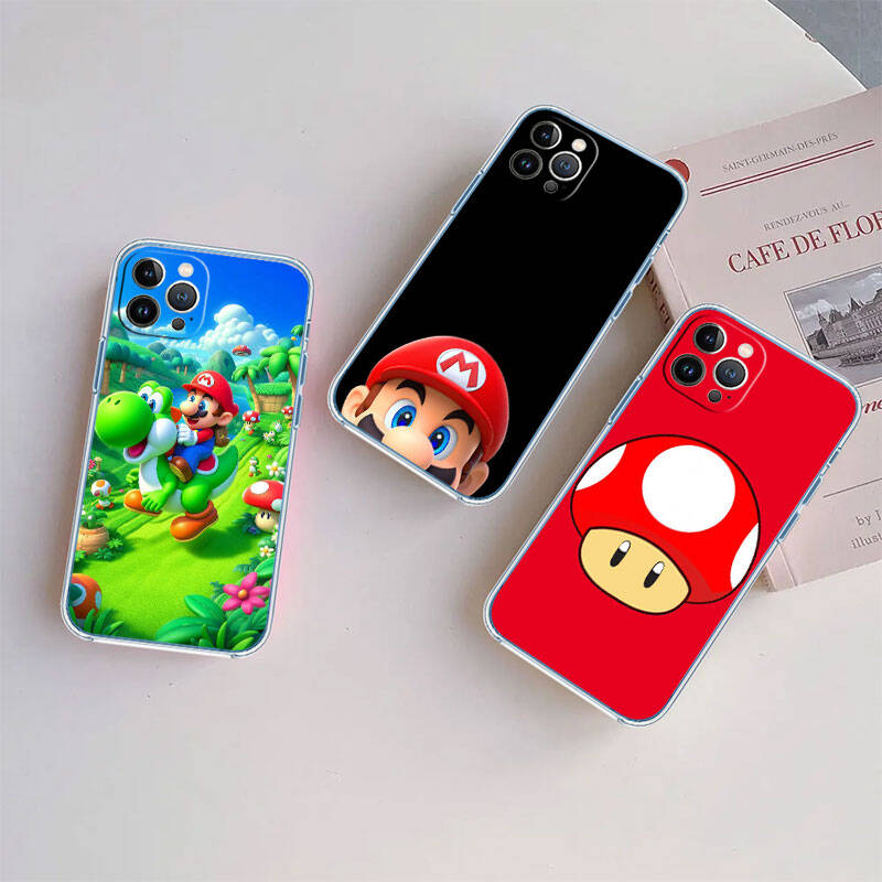 MH85 M-Marios Case for Motorola E7 G6 G7 G8 G9 Plus Power Play G10 G20 G04 E30 E40 E22 E20 E13 E15 G22 G23 G05 G75 G35 G55