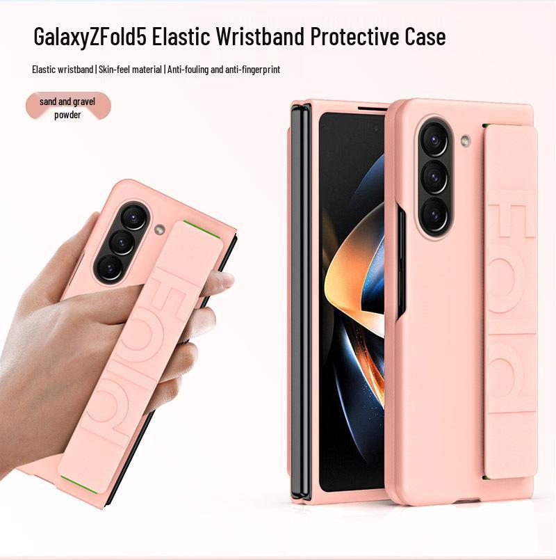Coque de Protection Samsung Z Fold7 Bracelet Élastique Sensation Peau