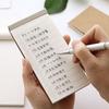 Kraft Paper Notebook with Sticky Notes: Horizontal Line, Simple Grid, Message Pads for Students