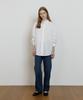 DEPOUND Soft Cotton Oversized Shirt [White]