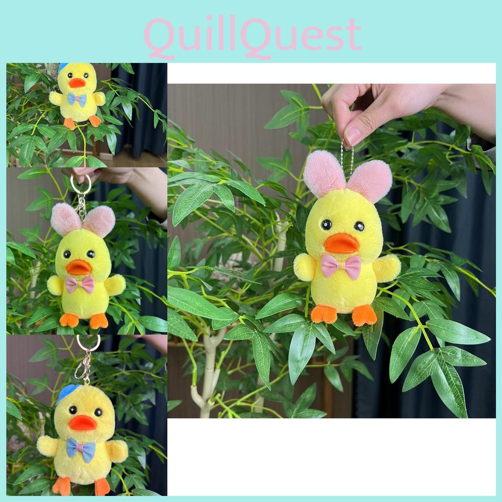 Cotton Delightful Pp Filled Plush Duck Toy With Vibrant Colors For Accessories Trendy