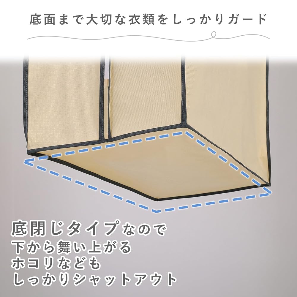 Astro Garment Covers, 3-Pack (2 Short, 1 Long), with 35cm Gusset. These spacious, wrinkle-resistant