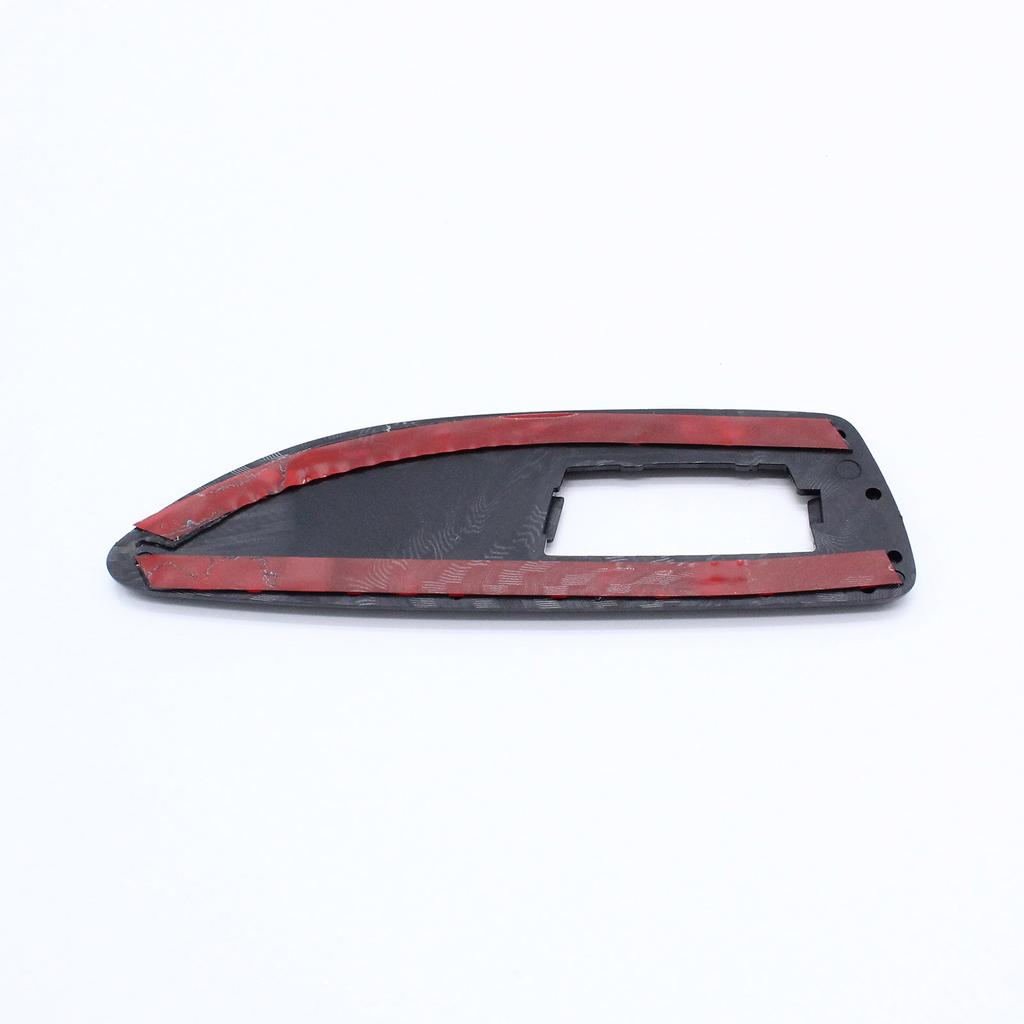 1 Pair Car Front Left And Right Carbon Fibre Effect Side Wing Repeater Indicator Surrounds For Vauxhall Corsa VXR