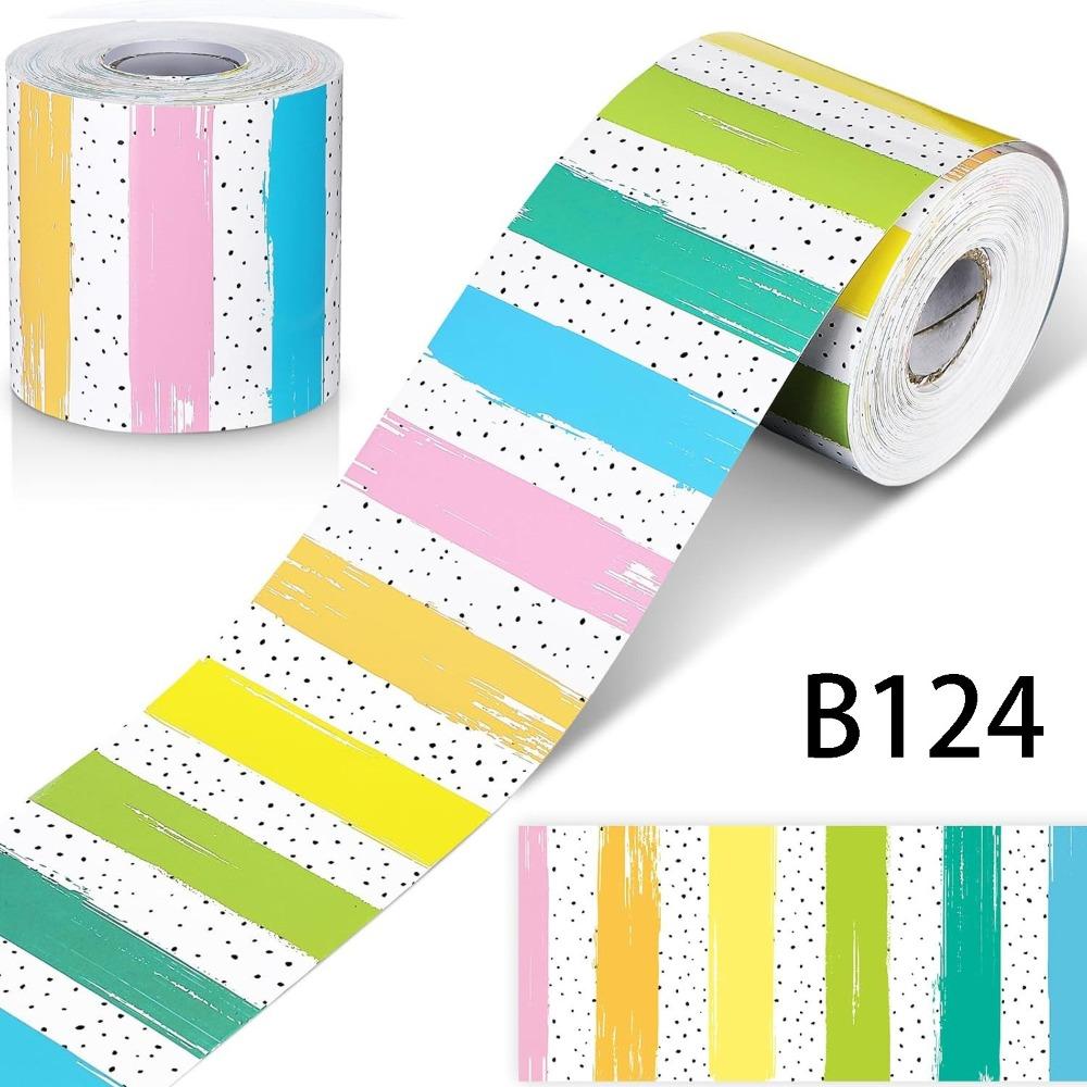 7.6cm x 18M Chalkboard Bulletin Board Border Paper Border Classroom Decors  Handmade Crafts