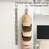 With 8 Clips Golf Caps Stand Vertical Caps Storage Hanger Caps Rack Hat Rack  Closet Organizer