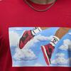 Jordan Essentials Flight Crew Neck Printed Short Sleeve T-Shirt Men T-Shirts Red FZ1967-687